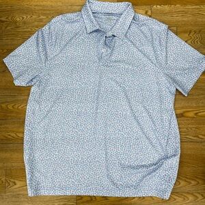Members mark pattern performance golf shirt style polo men’s size XXL